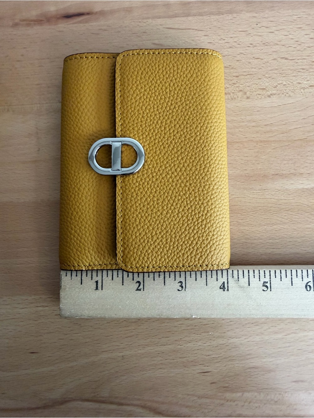H dogon wallet Togo Jaune yellow PHW - Picture 9 of 9